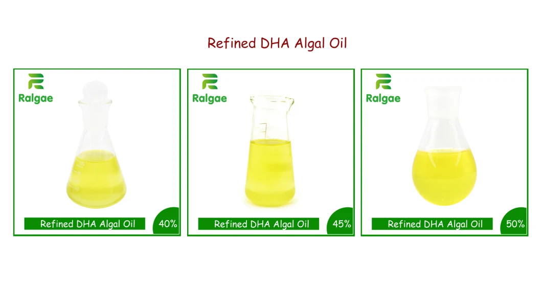 Food Grade Refined Microalgae Vegan DHA Algae Oil DHA for Health Nutrituion CAS6217-54-5