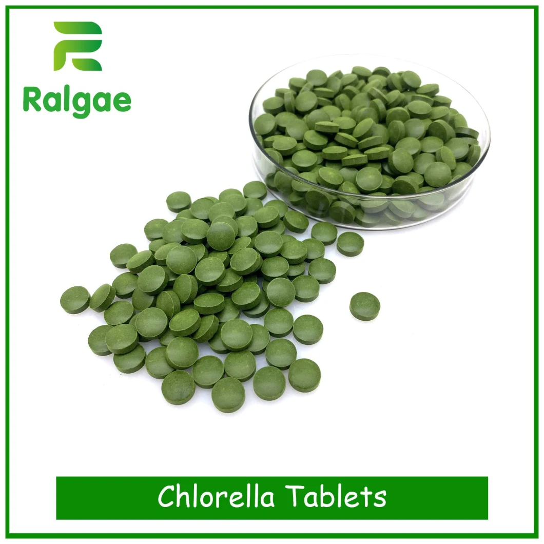 Pure Microalgae Chlorella Tablets Vegan Protein Supplements