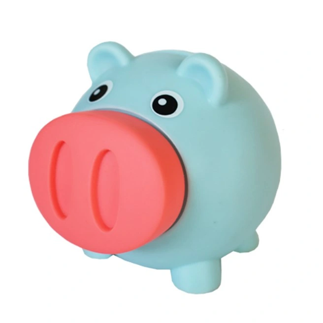 Promotional Cute Pig Shape Piggy Bank Plastic Piggy Bank Pig