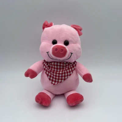 かわいい豚のぬいぐるみおもちゃぬいぐるみ豚ギフト動物スーツギフト弾性ソフトぬいぐるみ豚人形のおもちゃ